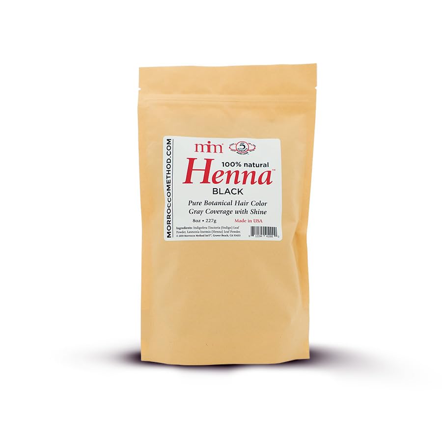 Morrocco Method Henna Hair Dye - Black Beauty & Personal Care Morrocco Method Int'l