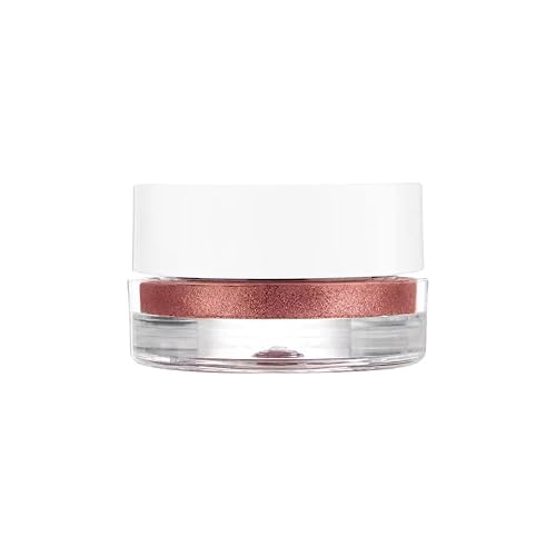 FLOWER BEAUTY By Drew Barrymore Chrome Crush Eyeshadow - Gel Powder + Buildable Formula - Shimmer + Glitter - Eyeshadow Topper (Amber) Beauty & Personal Care FLOWER BEAUTY