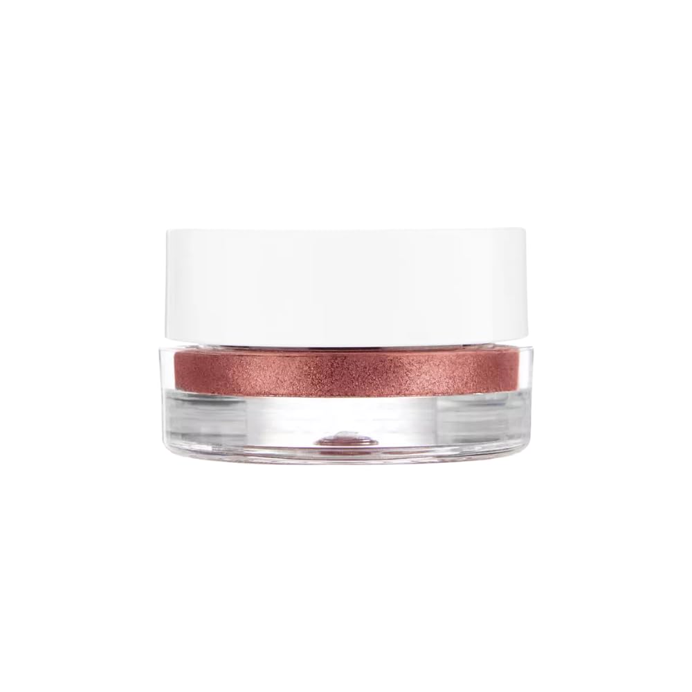 FLOWER BEAUTY By Drew Barrymore Chrome Crush Eyeshadow - Gel Powder + Buildable Formula - Shimmer + Glitter - Eyeshadow Topper (Amber) Beauty & Personal Care FLOWER BEAUTY