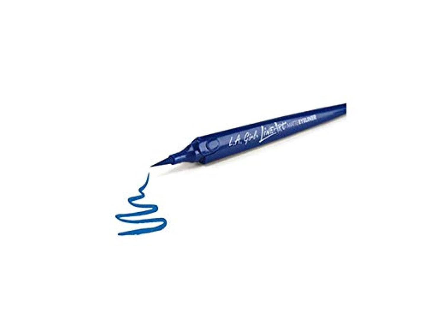 L.A. Girl Line Art Matte Eyeliner, Cobalt GLE714 Beauty & Personal Care L.A. Girl