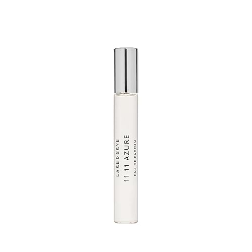 Lake & Skye 11 11 Azure Eau de Parfum Travel Spray, 0.5 fl oz (15 ml) - Aquatic, Floral, Skin Musk, Clean, Vegan, Paraben-Free, Cruelty-Free Beauty & Personal Care Lake & Skye