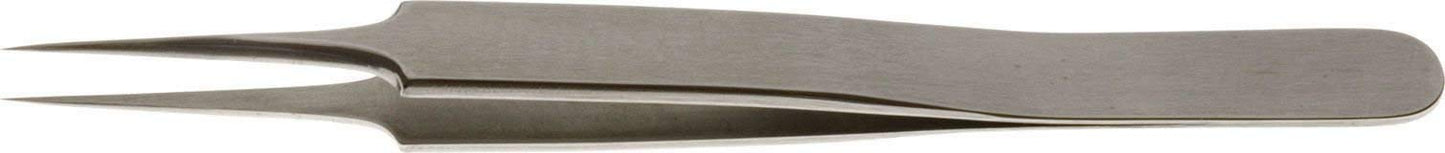 EMS 0302-5-CO Tweezer, 5 INOX 02 Alloy, Positive Action, Electronic Grade, Epoxy Coated, Super Thin Tip, 110 mm Height Beauty and Personal Care Electron Microscopy Sciences