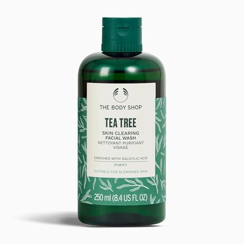 The Body Shop Tea Tree Skin Clearing Facial Wash - Purifying Vegan Face Wash For Oily, Blemished Skin - 8.4 oz Beauty & Personal Care The Body Shop