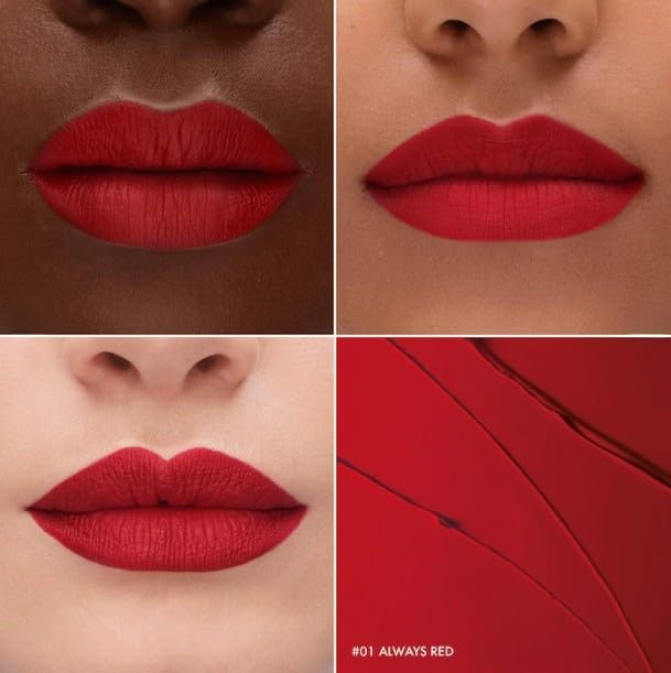 SEPHORA COLLECTION Cream Lip Stain Liquid Lipstick -01 Always Red - 0.16 fl oz. / 5 mL Beauty & Personal Care SEPHORA