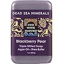 One With Nature Blackberry Pear Bar Soap, 7 Ounces (Pack Of 3) Beauty & Personal Care One With Nature