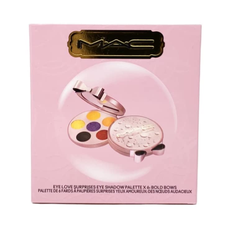 MAC Limited Edition Eye Love Surprises Eye Shadow Palette x 6: Bold Bows Beauty & Personal Care MAC