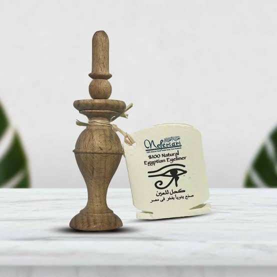 Nefertari 100% Natural Egyptian Eyeliner in Powder Form, Handmade Eyeliner with Pharaoh packing Beauty & Personal Care Nefertari