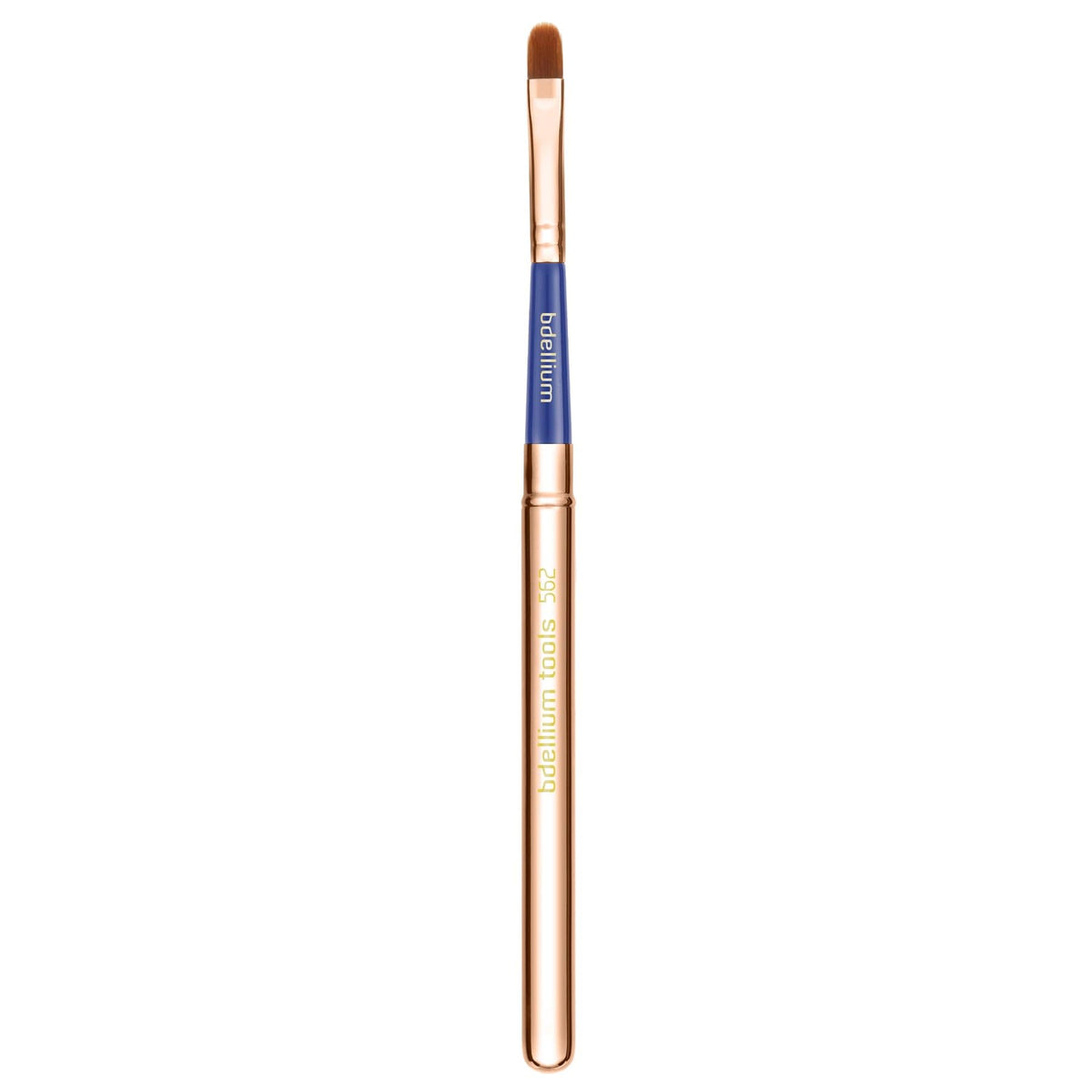 Bdellium Tools Professional Makeup Brush - Golden Triangle 562 Long Cap Lip - With All-Vegan Synthetic Fibers, For Achieving Perfectly Defined Lip