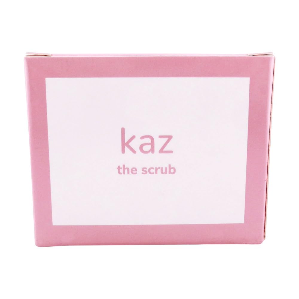 Waxness Kaz Ingrown Hair Sugar Scrub Exfoliator with Tea Tree Oil & Strawberry 8 fl oz (236 ml) - Professional Skin Care Beauty and Personal Care Waxness