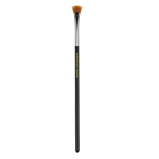 Bdellium Tools Professional Makeup Brush - Maestro Series 732 Mascara Fan - With Soft Synthetic Fibers, For Applying Mascara (Black, 1pc)