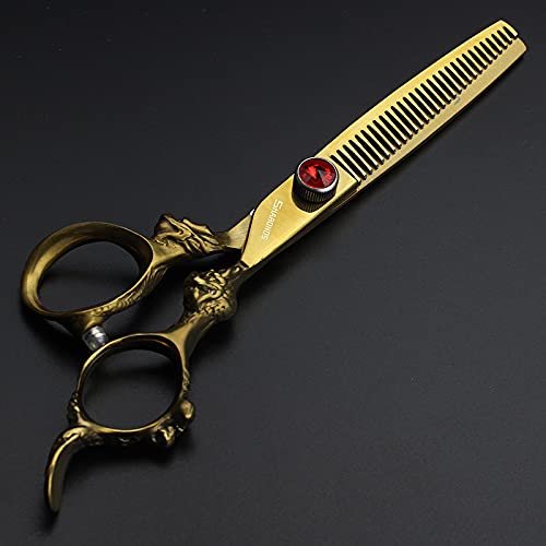 6 Inch Hairdressing Scissors Set, Hair Clipper(6 Inch Gold Set)
