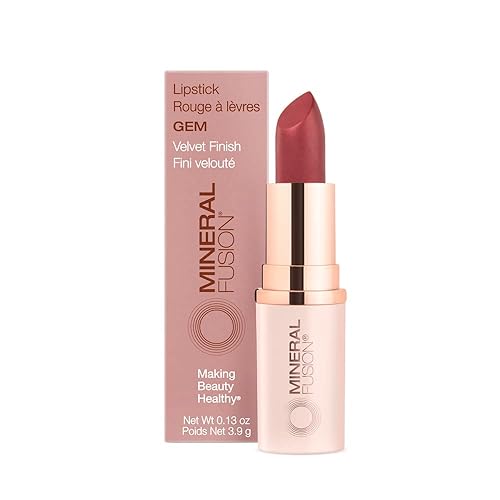 Mineral Fusion Gem Lip Stick, 0.137 oz (Package May Vary) Beauty & Personal Care Mineral Fusion