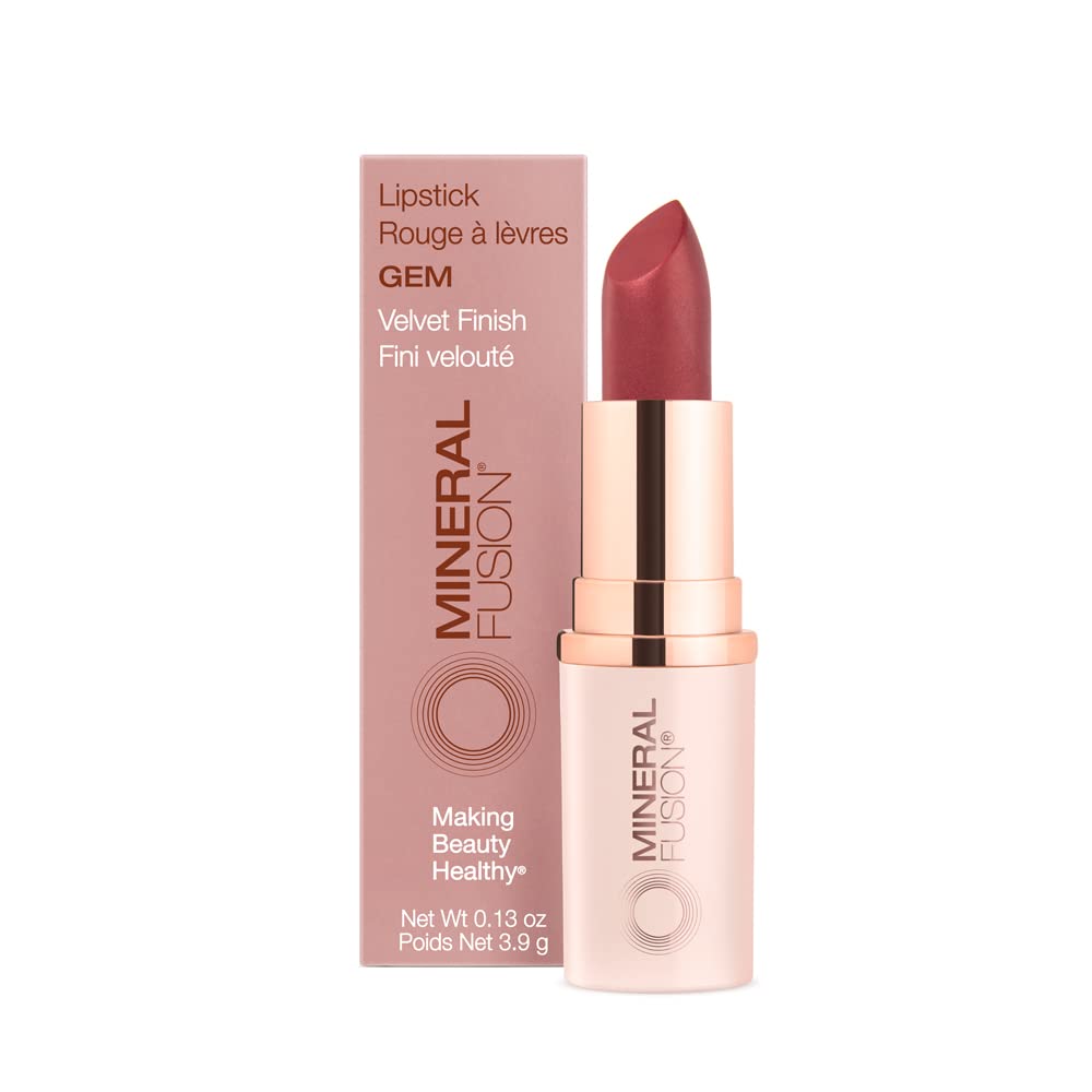 Mineral Fusion Gem Lip Stick, 0.137 oz (Package May Vary) Beauty & Personal Care Mineral Fusion