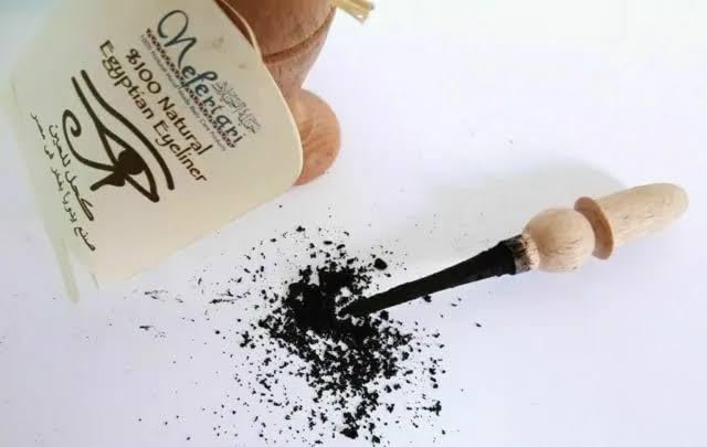 Nefertari 100% Natural Egyptian Eyeliner in Powder Form, Handmade Eyeliner with Pharaoh packing Beauty & Personal Care Nefertari