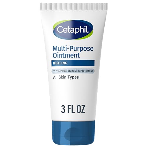 CETAPHIL Healing Ointment, 3 oz, For Dry, Chapped, Irritated Skin, Heals and Protects, Soothes Cracked Hands and Chapped Lips, Hypoallergenic Beauty & Personal Care Cetaphil