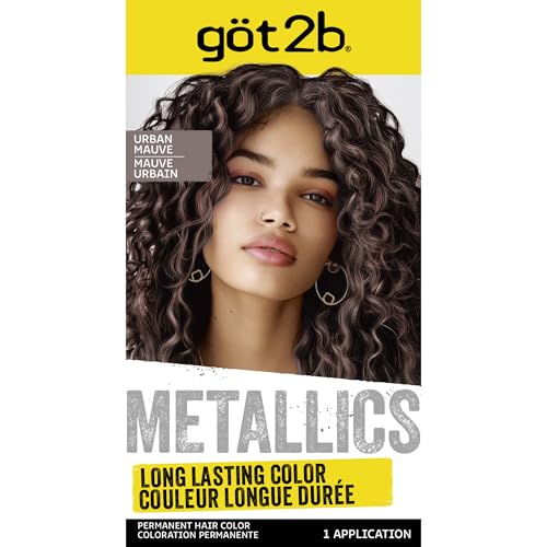 Schwarzkopf Got2b Metallics Permanent Hair Color, M83 Urban Mauve Beauty & Personal Care Got2B