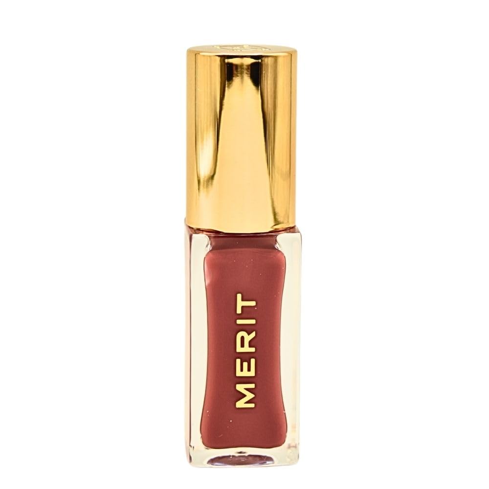 Merit Shade Slick Classics Tinted Lip Oil - Pink Beet (cool pink) 0.23 oz / 7 ml Beauty & Personal Care Merit