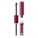 NYX PROFESSIONAL MAKEUP Shine Loud, Long-Lasting Liquid Lipstick with Clear Lip Gloss - Goal Getter (Deep Raspberry) Beauty & Personal Care NYX PROFESSIONAL MAKEUP