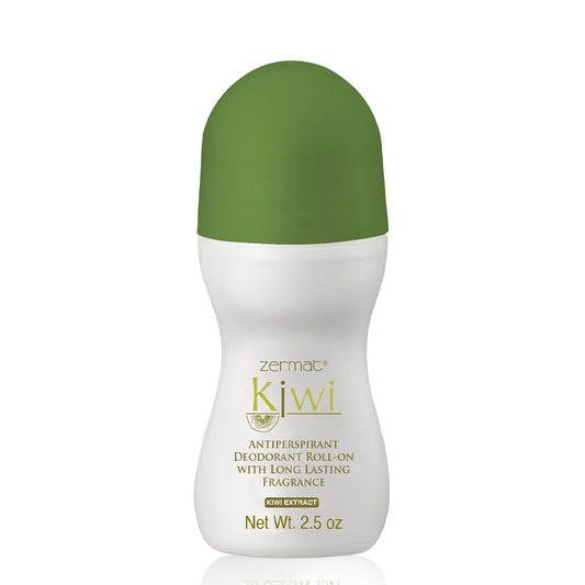 Zermat Kiwi, Kiwi Roll-On Deodorant Unisex, 24 h Antiperspirant, 2.5 Oz. Beauty and Personal Care Zermat