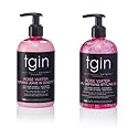 tgin Rose Water Smoothing Leave-In Conditioner & Rose Water Defining Styling Gel for Curly, Coily and Wavy Hair, Lightweight Moisture and Curl Beauty & Personal Care Thank God It's Natural
