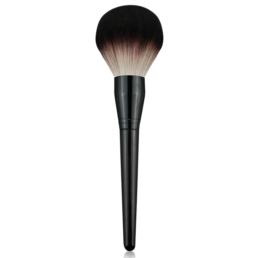 Large Size Luxurious Premium Kabuki Brush Mink Makeup Brushes Powder Brush Foundation Blush Brush Face Blender Mineral Blending Buffing Brush Beauty & Personal Care RN BEAUTY