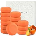14 Pack Persimmon Soap Bar for Body Odor, Natural Deodorizing Persimmon Travel Soap Individually Wrapped, Handmade and Cold Process, Fragrance Free Beauty & Personal Care Umpeimvon