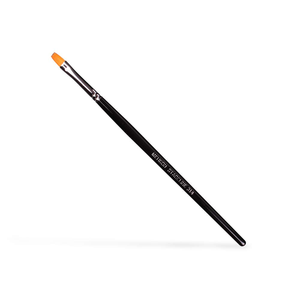 Mehron Makeup Brushes - Flat (3/16"), 314 Beauty & Personal Care Mehron