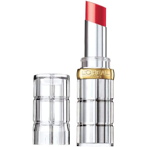 L'Oreal Colour Riche Shine Lipstick, Enamel Red 0.1 oz Beauty & Personal Care L'Oreal Paris