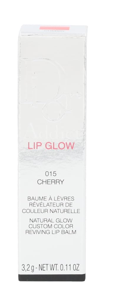 Christian Dior Addict Lip Glow - 015 Cherry by Christian Dior for Women - 0.11 oz Lip Balm Beauty and Personal Care Dior