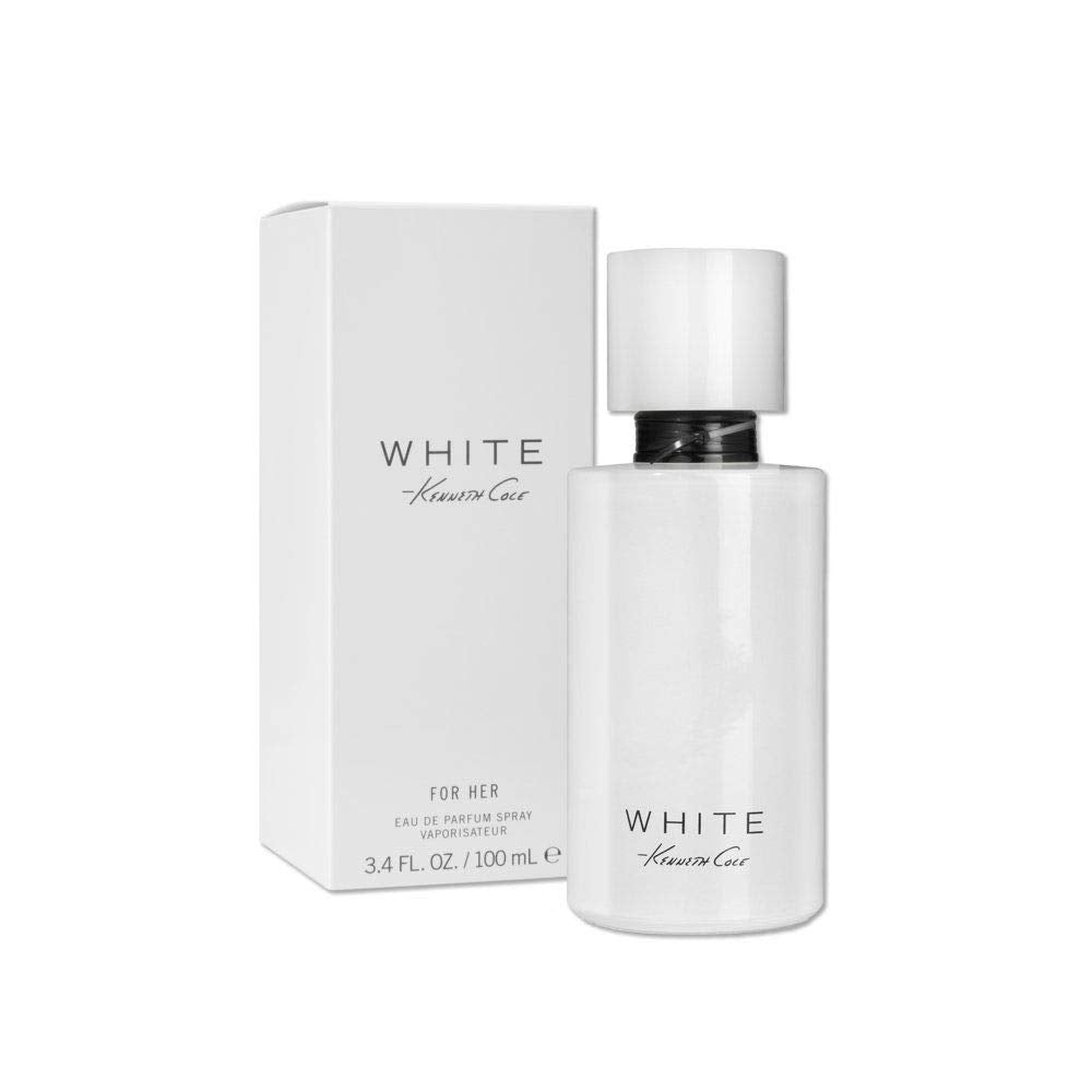 Kenneth Cole White for Her Eau de Parfum Spray for Women, Notes of Mandarin, Vanilla, Musk, and Orchid, Fruity, Fresh, Feminine Scent, Long-Lasting Beauty & Personal Care Kenneth Cole