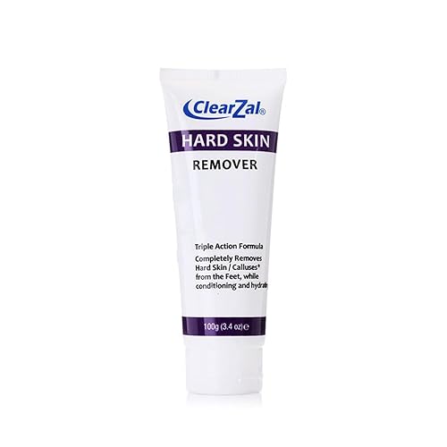 Clearzal Foot Cream For Hard Skin, Helps Calluses and Corn Removal While Leaving Soft Smooth Skin, Hydrating and Conditioning Triple Action Formula Beauty & Personal Care Clearzal