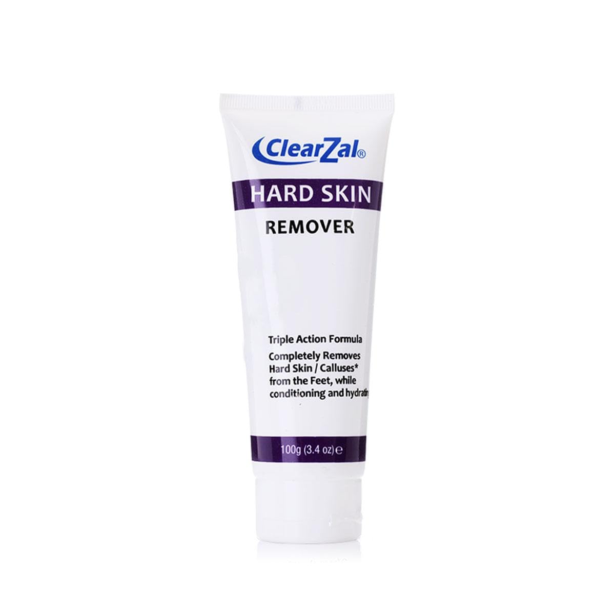 Clearzal Foot Cream For Hard Skin, Helps Calluses and Corn Removal While Leaving Soft Smooth Skin, Hydrating and Conditioning Triple Action Formula Beauty & Personal Care Clearzal