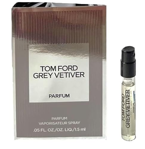 Tom Ford Grey Vetiver Parfum For Men 0.05 Ounce Travel Sample Size Perfume Spray Vial Beauty & Personal Care Tom Ford