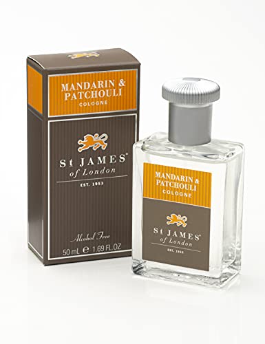 St James of London Mandarin & Patchouli Cologne Beauty & Personal Care St James of London