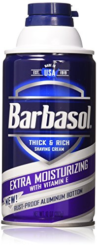 Barbasol Extra Moisturizing With Vitamin E Shaving Cream, 10 oz., 2 Piece Beauty & Personal Care Barbasol