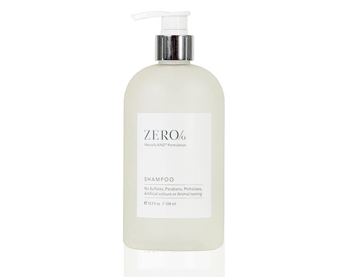 Gilchrist & Soames Zero% Unisex Shampoo - Natural, Sulfate Free, Paraben Free, Cruelty Free Formula for All Hair Types, Gentle Hair & Scalp Cleansing