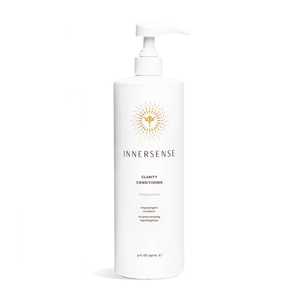 INNERSENSE Organic Beauty - Natural Clarity Hypoallergenic Conditioner | Non-Toxic, Cruelty-Free Haircare (32 fl oz | 946 ml) Packaging May Vary Beauty & Personal Care INNERSENSE