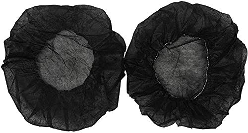 Tvoip 100Pcs 19" Disposable Cap Hair Net Cap Hair Hat Anti Dust Net Bouffant Cap Non-Woven Head Cover Hat Elastic Cleaning Hair Protect Hat Cap Beauty and Personal Care Tvoip