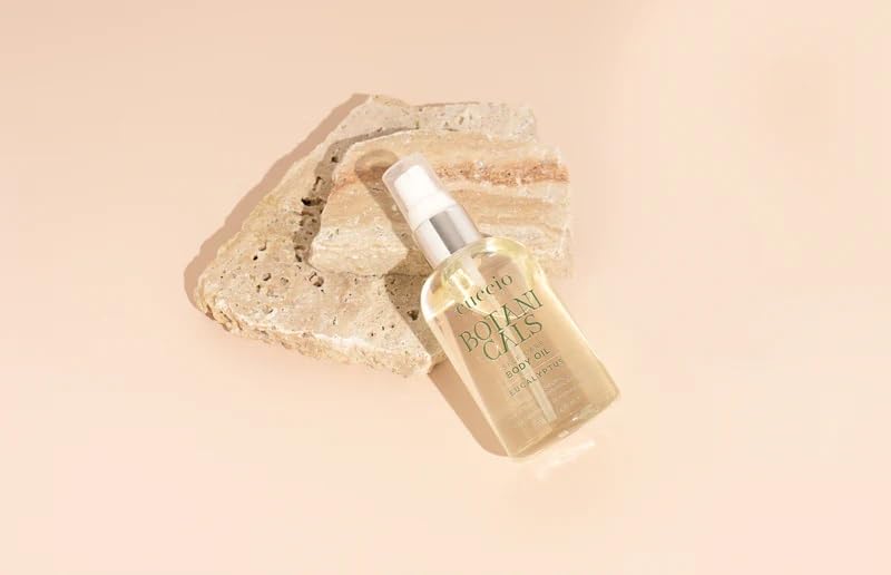Cuccio Botanicals Eucalyptus & Montana Flower Body Oil - Soothing Hydrating Massage Oil for Skin Nourishment & Relaxation, 4 fl oz Beauty & Personal Care Cuccio