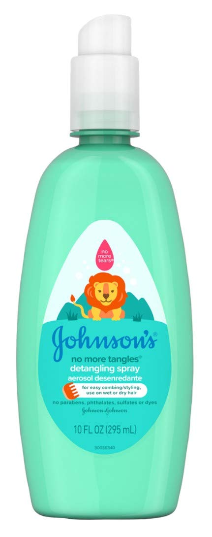 Johnsons Baby Detangling Spray 10 Ounce Pump (295ml) (6 Pack) Beauty & Personal Care Johnsons