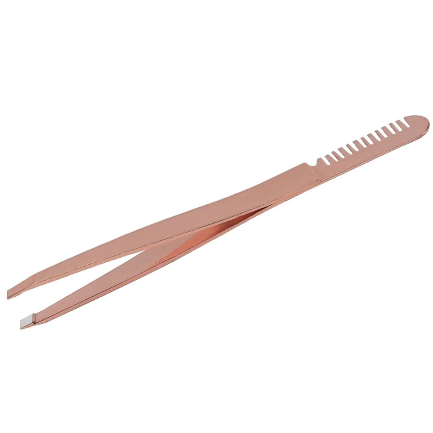 MENGKK Tweezers Eyebrow Tweezers Rose Gold Pincet Clips Stainless Steel Face Hair Removal Beautfy Eyebrow Trimming Makeup Tool Beauty and Personal Care MENGKK