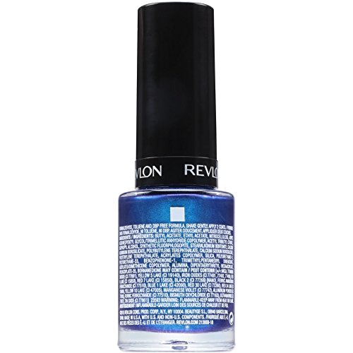 Revlon ColorStay Gel Envy Longwear Nail Polish, with Built-in Base Coat & Glossy Shine Finish, in Blue/Green, 445 Try Your Luck, 0.4 oz Beauty & Personal Care REVLON