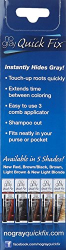 No Gray Quick Fix, 0.5 Fl Oz Brown Beauty & Personal Care Developlus