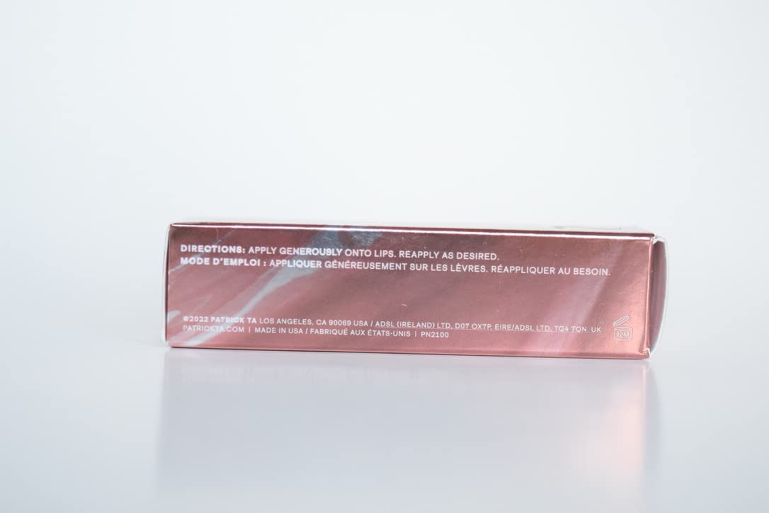 Patrick Ta Major Volume Plumping Lip Gloss - Looks Natural - Clear, 0.30 Fl Oz (Pack of 1) Beauty & Personal Care PATRICK TA