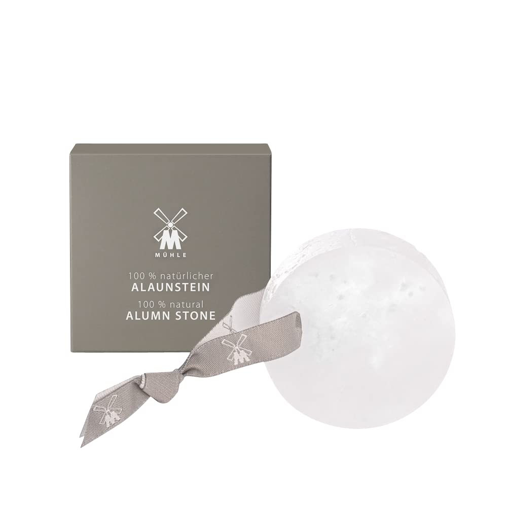 MÜHLE Alum Block - All Natural Aftershave, Antiseptic, Helps Heal Nicks, Cuts, and Razor Bumps Beauty and Personal Care MÜHLE