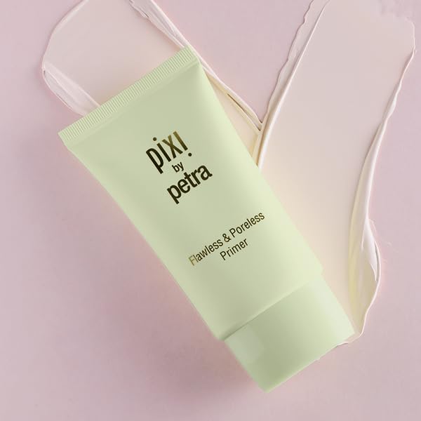 Pixi Flawless & Poreless Primer | Seamless, Pore-Minimizing Face Primer | Oil-Free, Hydrating & Shine Controlling | 1.01 fl oz/30 ml Beauty & Personal Care Pixi