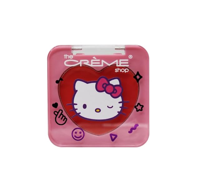 THE CRÈME SHOP X HELLO KITTY(PURPLE) BLUSH BALM - APPLE BLOSSOM, 1 Count (Pack of 1) Beauty & Personal Care The Crème Shop