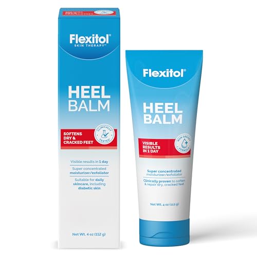 Flexitol Heel Balm, Rich Moisturizing & Exfoliating Foot Cream, Original Version, 4 Oz Beauty & Personal Care Flexitol