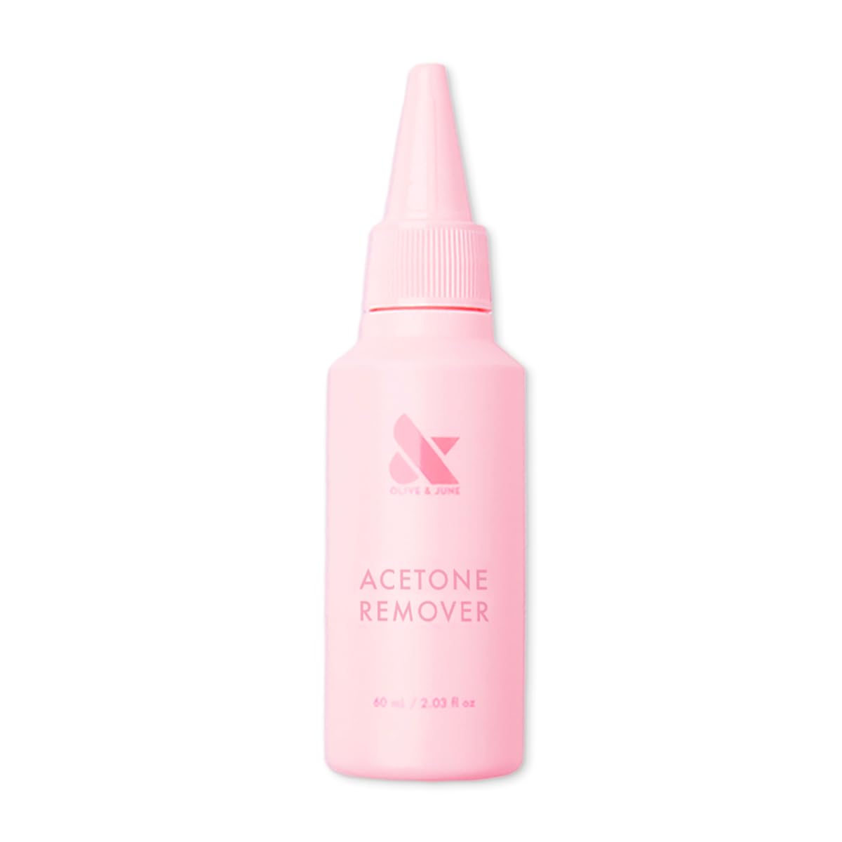 Olive & June Acetone Remover Bottle | Professional Strength | Press-On & Gel Nail Polish Remover | Fast-Acting, Easy Squeeze Bottle | Salon-Grade