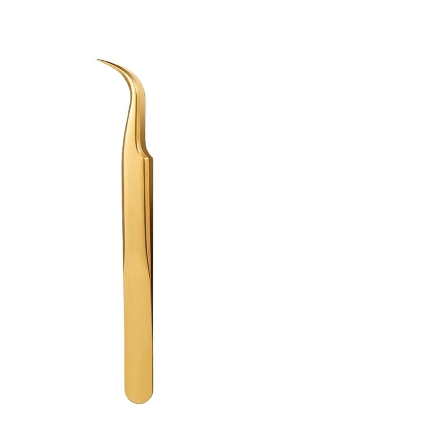 Eyelash Tweezer For False Eyelash Extension Lash Fan Eyebrows Nail Art Clip Cilia Gold Stainless Steel Tweezers Makeup Tools(Tweezers A) Beauty and Personal Care ZXYZXYZZ